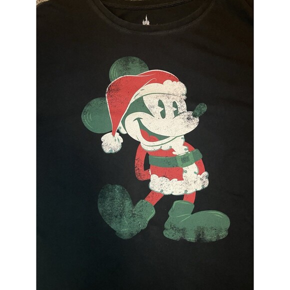 Disney Parks Mickey Mouse Christmas T-Shirt Short Sleeve - Men's Size XL - Picture 3 of 6